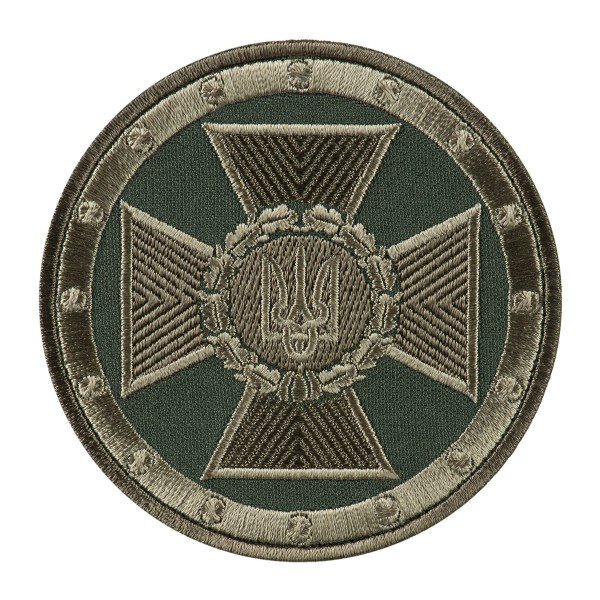 Шеврон СБУ круг хрест олива - AKW-SBUCXOD