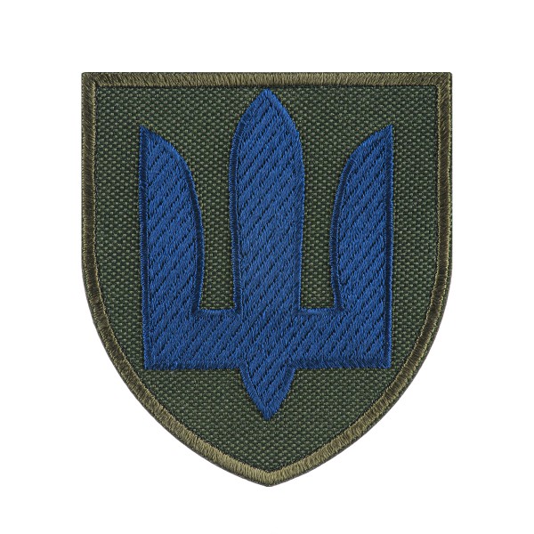 Шеврон Сил логістики тризуб кольоровий - AKW-SLTRC