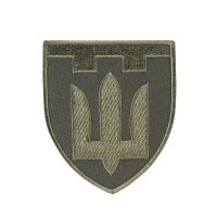 Шеврон Територіальна оборона олива