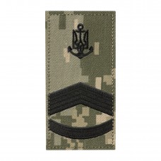 Погон на липучці ВМСУ ММ14 Штаб-Старшина