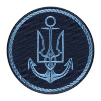 Шеврон ВМС ЗСУ синій