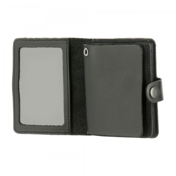 Обложка для жетона и удостоверения Полиции (с застежкой) - COV-PLCBLK-BT Обложка для жетона и удостоверения Полиции (с застежкой) - COV-PLCBLK-BT