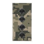 Погон ПВХ об’ємний капітан ММ14