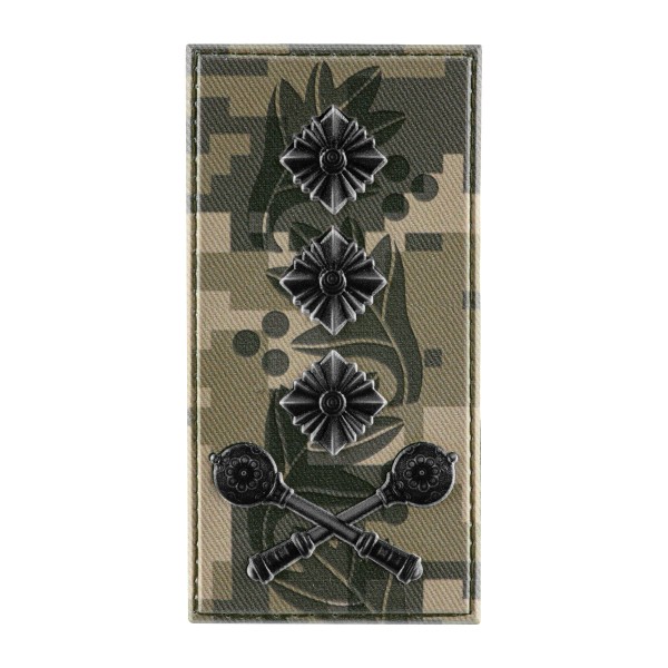 Погон ПВХ объемный генерал лейтенент ММ14 - FOPNR-POG-GL-MM14