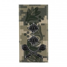 Погон ПВХ объемный генерал майор ММ14