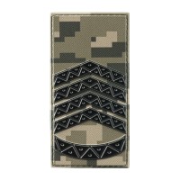 Погон ПВХ об’ємний головний сержант ММ14