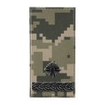 Погон ПВХ об’ємний майор ММ14