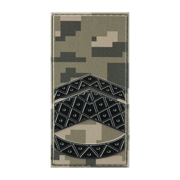 Погон ПВХ об’ємний майстер сержант ММ14 - FOPNR-POG-MSR-MM14