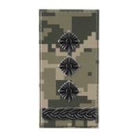 Погон ПВХ об’ємний полковник ММ14