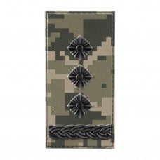 Погон ПВХ об’ємний полковник ММ14