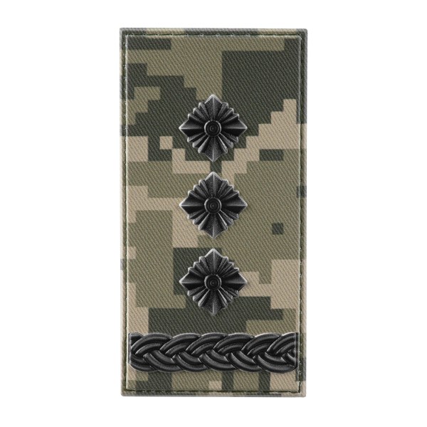 Погон ПВХ об’ємний полковник ММ14 - FOPNR-POG-P-MM14