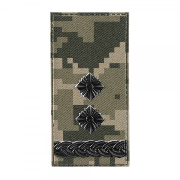 Погон ПВХ объемный подполковник ММ14 - FOPNR-POG-PP-MM14