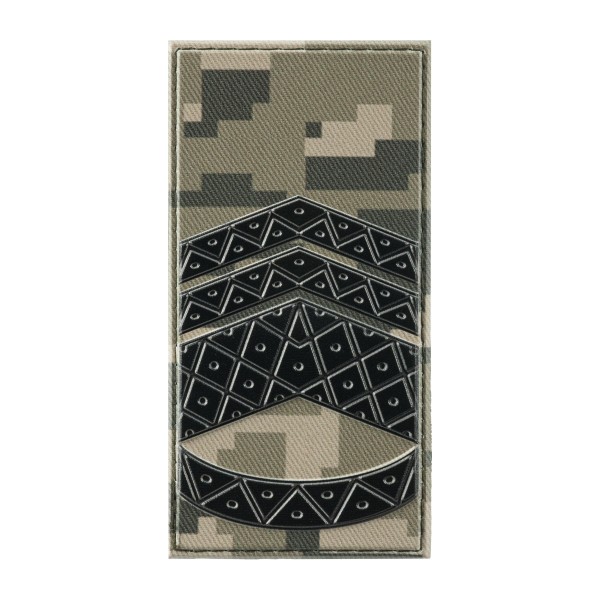 Погон ПВХ об’ємний ст.майстер сержант ММ14 - FOPNR-POG-SMSR-MM14