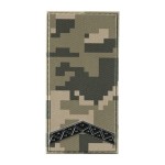 Погон ПВХ об’ємний старший солдат ММ14