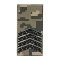 Погон ПВХ объемный старший сержант ММ14