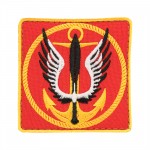 Нашивка Морська піхота красная