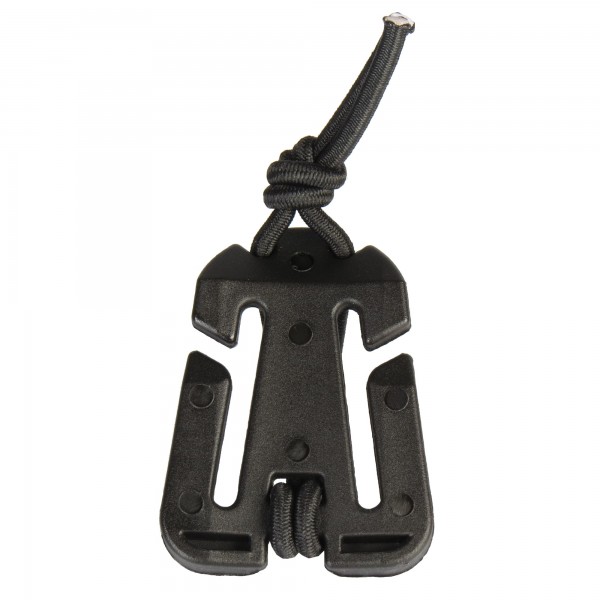 Кліпса універсальна на систему MOLLE чорна - UKR-UMC-BK