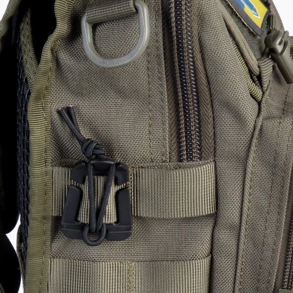 Кліпса універсальна на систему MOLLE чорна - UKR-UMC-BK