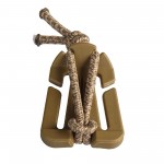 Кліпса універсальна на систему MOLLE койот