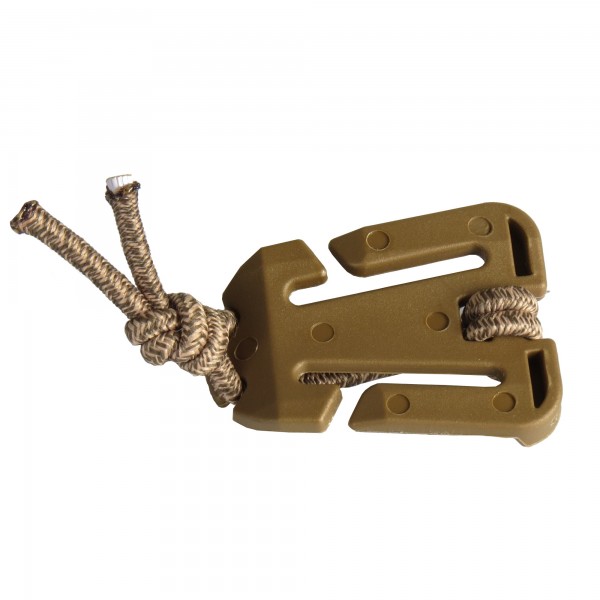 Кліпса універсальна на систему MOLLE койот - UKR-UMC-COY Кліпса універсальна на систему MOLLE койот - UKR-UMC-COY