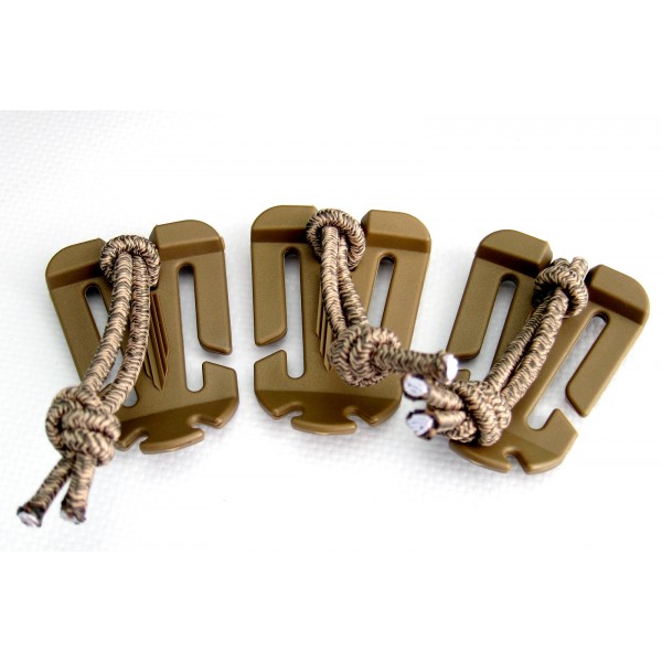 Кліпса універсальна на систему MOLLE койот - UKR-UMC-COY Кліпса універсальна на систему MOLLE койот - UKR-UMC-COY