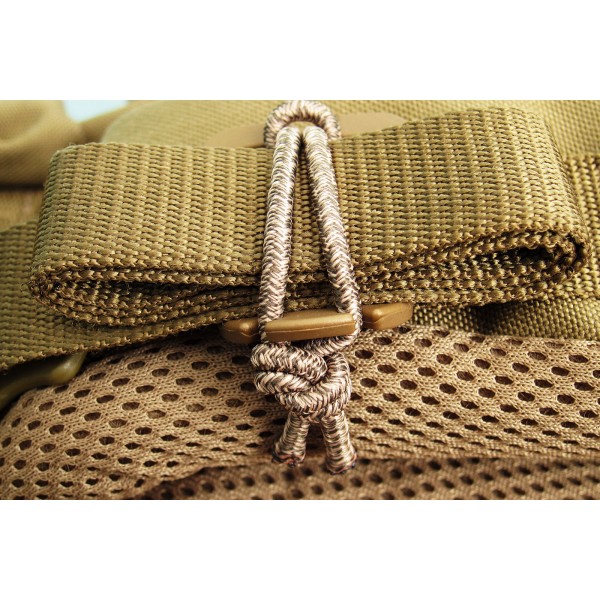 Кліпса універсальна на систему MOLLE койот - UKR-UMC-COY Кліпса універсальна на систему MOLLE койот - UKR-UMC-COY