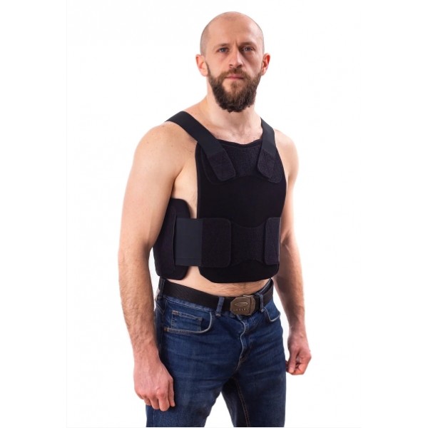 Бронежилет прихованого носіння Slіck+, клас захисту 1 чорний - 3489310 Бронежилет прихованого носіння Slіck+, клас захисту 1 чорний - 3489310