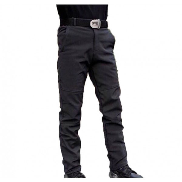 Штани софт шелл мілітарі чорні - 3565742