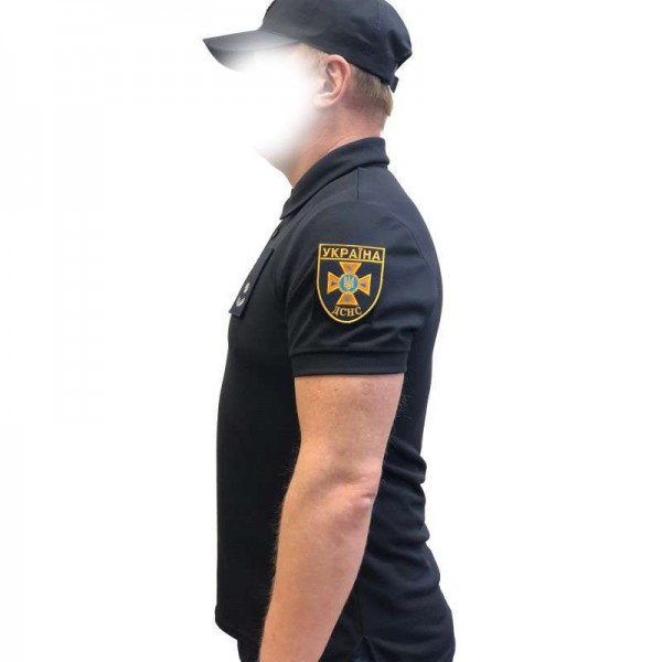 Футболка поло МЧС CoolPass Темно-синя - 3555051 Футболка поло МЧС CoolPass Темно-синя - 3555051