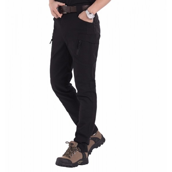 Тактические брюки Esdy стрейч котон Travel черные - 3565728