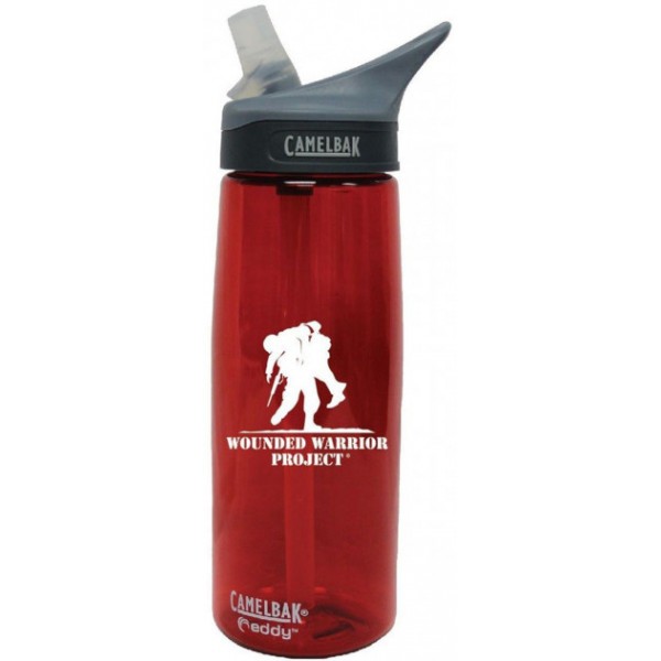 Бутылка для воды Camelbak Eddy 7.62 Wounded Warrior Chili Red 750 мл Красный - 3565544