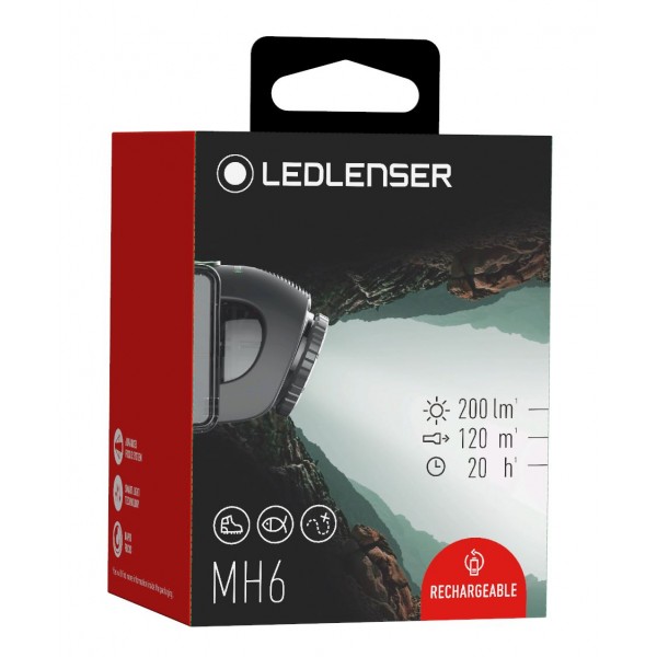 Фонарь налобный LedLenser MH6 "Outdoor" - 3565496 Фонарь налобный LedLenser MH6 "Outdoor" - 3565496