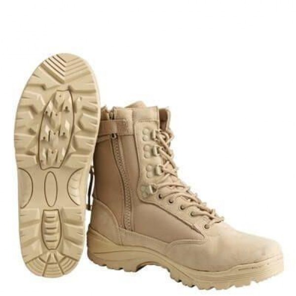 Ботинки тактические на молнии (утеплитель Thinsulate) Mil-Tec Германия Койот - 1686 Ботинки тактические на молнии (утеплитель Thinsulate) Mil-Tec Германия Койот - 1686