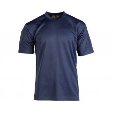 Тактическая потоотводящая футболка темно-синяя МИЛ ТЕК Германия