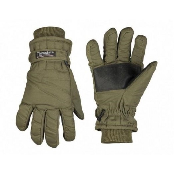 Перчатки зимние с утеплителем THINSULATE олива МИЛ ТЕК Германия - 2590626