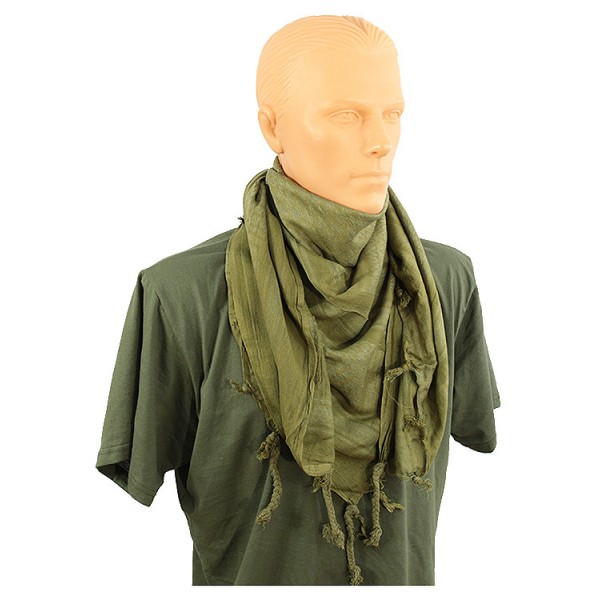 Шарф-шемаг арафатка олива бавовна 110х110 см МІЛ ТЕК Німеччина - 2593181