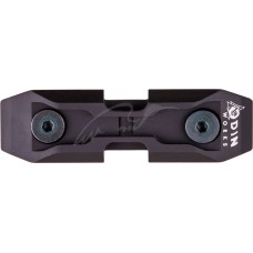 Низькопрофільний адаптер для сошок ODIN K-Pod на базу кріплення KeyMod Колір - Чорний