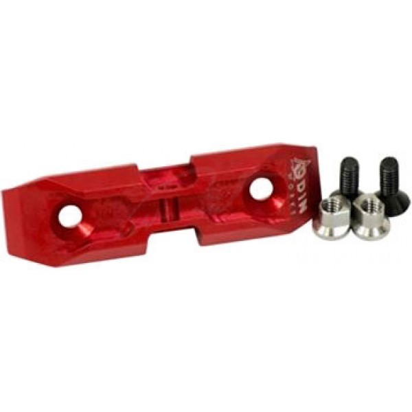Низкопрофильный адаптер для сошек ODIN K-Pod на базу крепления KeyMod Цвет - Красный - 3567136