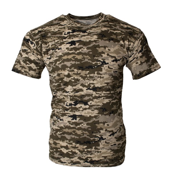 Футболка Tailor ХБ 100% Тейлор ММ14 (Украинский пиксель) 42-60 - 3565232