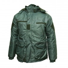 Куртка тактика Жаккард с врезными карманами зима олива Бушлат 48-58