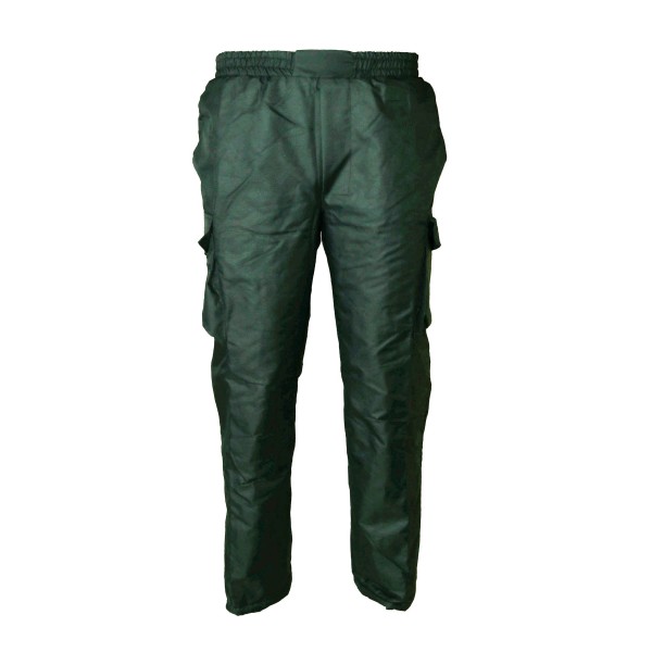 Брюки Жаккард під резинку зимові Олива (штани від костюма) 48-58 - 3565240