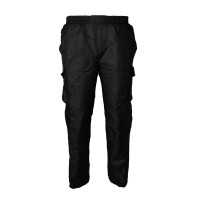 Брюки Жаккард под резинку зимние черный (штаны от костюма) 48-58