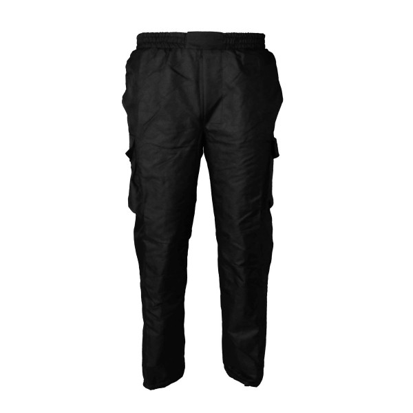 Брюки Жаккард под резинку зимние черный (штаны от костюма) 48-58 - 3565241