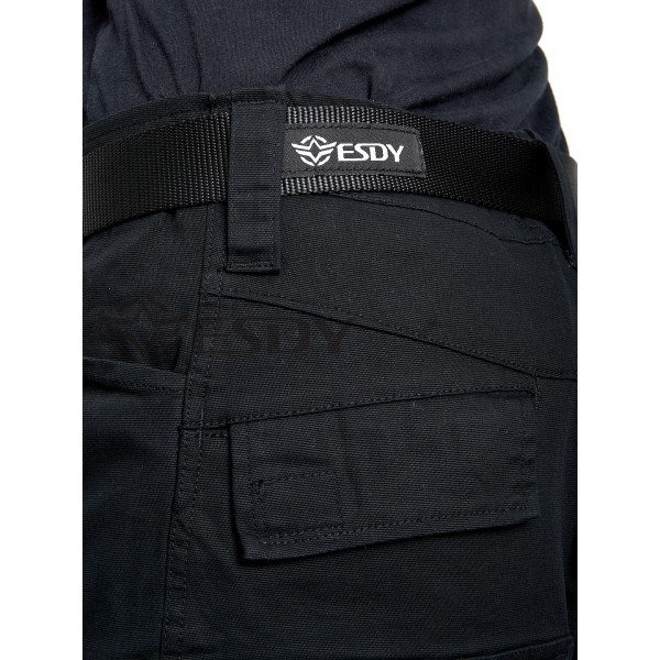 Тактические штаны со съемными наколенниками ESDY черные - 3565259