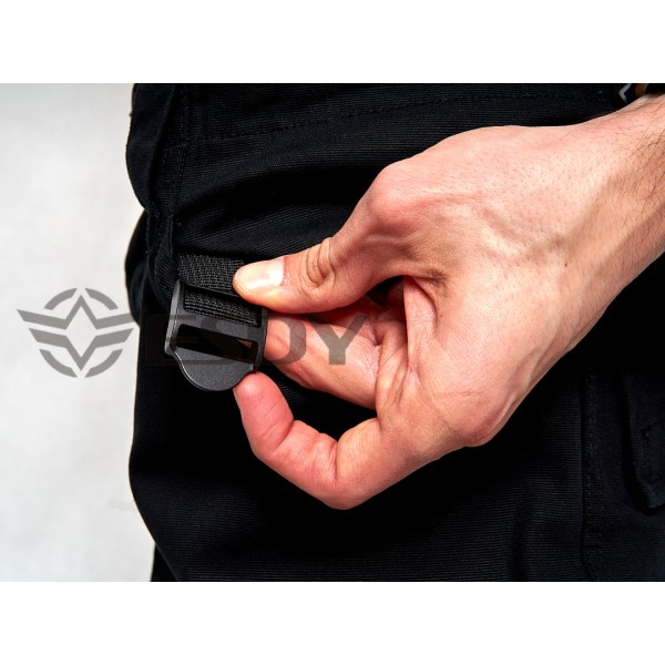 Тактические штаны со съемными наколенниками ESDY черные - 3565259