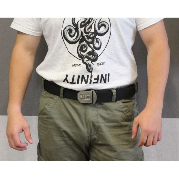 Ремінь Брючний 5.11 чорний з пряжкою - 3554864 Ремінь Брючний 5.11 чорний з пряжкою - 3554864