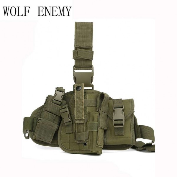 Кобура набедренная с платформой олива - 3555678