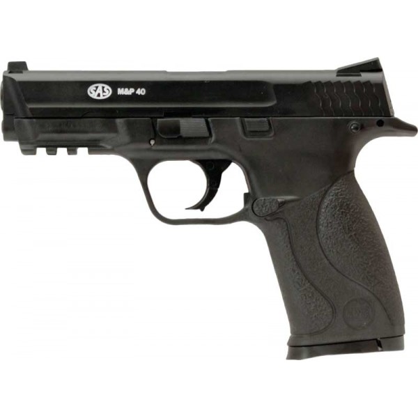Пистолет пневматический SAS (S&";W MP-40). Корпус - пластик - 3110569