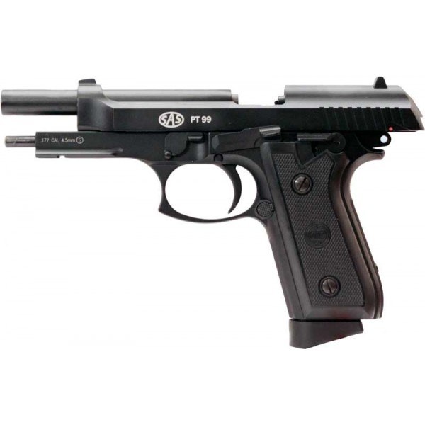 Пістолет пневматичний SAS (Taurus PT99) Blowback. Корпус - метал - 3563510