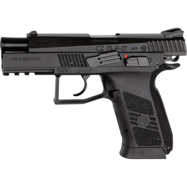 Пистолет пневматический ASG CZ 75 P-07 Duty. Корпус - металл - 3110558